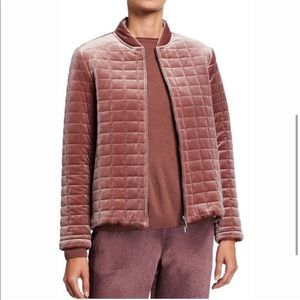 NWT Max Mara Leisure Jacket Velvet bomber L